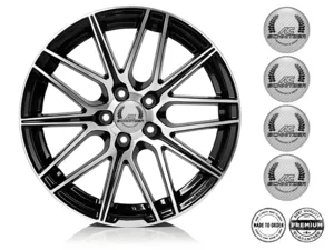 AC Schnitzer Wheel Sticker Logo Resin Domed Design